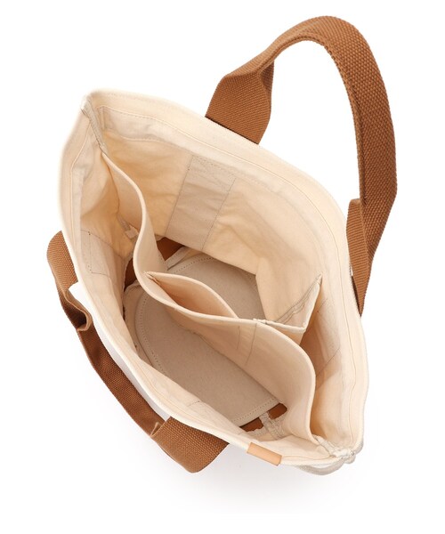 SHOO・LA・RUE（シューラルー）の「◆キャンバス巾着トート（トートバッグ・レディース・ブラウン系/ネイビー/ピンク系/カーキ・00）」の8枚目の写真