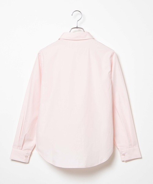 WEGO（ウィゴー）の「WEGO/スクール長袖シャツ（シャツ/ブラウス・レディース・ホワイト/その他1/ピンク/サックスブルー・SMALL/MEDIUM/LARGE）」の10枚目の写真