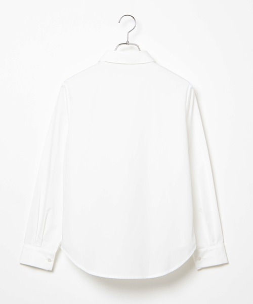 WEGO（ウィゴー）の「WEGO/スクール長袖シャツ（シャツ/ブラウス・レディース・ホワイト/その他1/ピンク/サックスブルー・SMALL/MEDIUM/LARGE）」の13枚目の写真