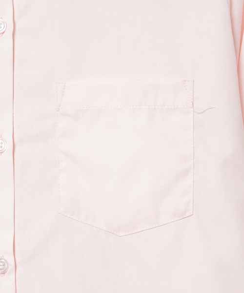 WEGO（ウィゴー）の「WEGO/スクール長袖シャツ（シャツ/ブラウス・レディース・ホワイト/その他1/ピンク/サックスブルー・SMALL/MEDIUM/LARGE）」の16枚目の写真