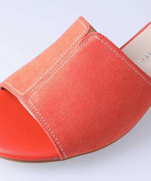 ORiental TRaffic(オリエンタルトラフィック)の「【ORiental TRaffic】ステッチミュールサンダル(サンダル・レディース・ブラック/ベージュ/オレンジ・M/XL/S/L)」の6枚目の写真