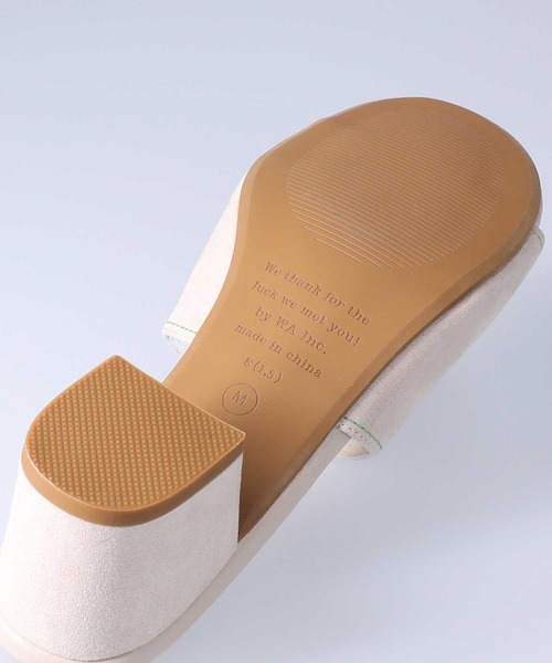 ORiental TRaffic(オリエンタルトラフィック)の「【ORiental TRaffic】ステッチミュールサンダル(サンダル・レディース・ブラック/ベージュ/オレンジ・M/XL/S/L)」の12枚目の写真