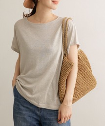 URBAN RESEARCH DOORS | リネンコットンワイドカットソー(Tシャツ/カットソー)