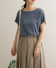 URBAN RESEARCH DOORS | リネンコットンワイドカットソー(Tシャツ/カットソー)