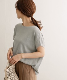 URBAN RESEARCH DOORS | リネンコットンワイドカットソー(Tシャツ/カットソー)