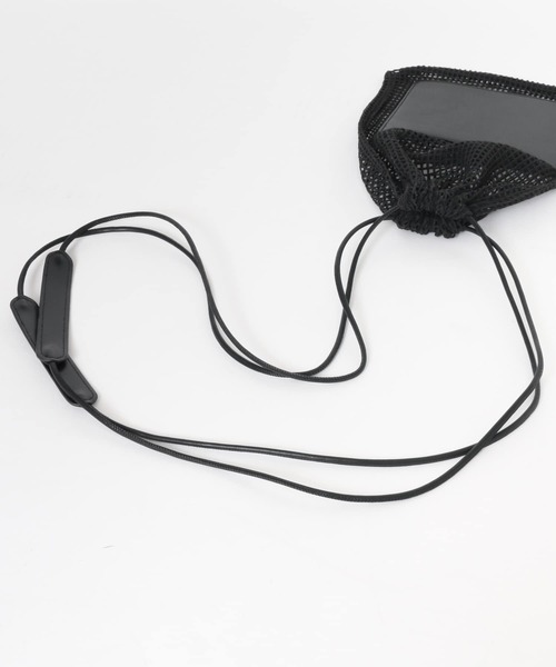 URBAN RESEARCH(アーバンリサーチ)の「メッシュ巾着バッグ(ショルダーバッグ・レディース・ブラック/カーキ/アイボリー・-)」の7枚目の写真