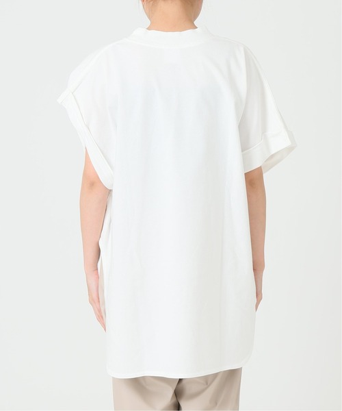 CITYSHOP(シティーショップ)の「ASYMMETRY Tシャツ 3(Tシャツ/カットソー・レディース・ホワイト/グレー/パープル・FREE)」の14枚目の写真