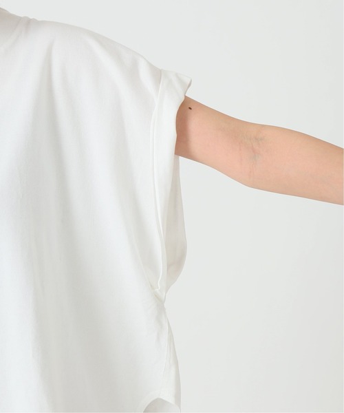 CITYSHOP(シティーショップ)の「ASYMMETRY Tシャツ 3(Tシャツ/カットソー・レディース・ホワイト/グレー/パープル・FREE)」の17枚目の写真