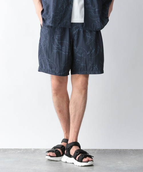 GLOBAL WORK(グローバルワーク)の「GW×VERONICA ショーツ/948783(その他パンツ・メンズ・ネイビー/グリーン・MEDIUM/LARGE)」の2枚目の写真