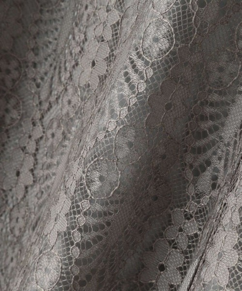 N.(N. Natural Beauty Basic)(エヌエヌナチュラルビューティーベーシック)の「◆レースマーメイドミディスカート(スカート・レディース・チャコールグレー/ブラウン/グレイッシュベージュ/ピンク/ブラック・MEDIUM)」の22枚目の写真