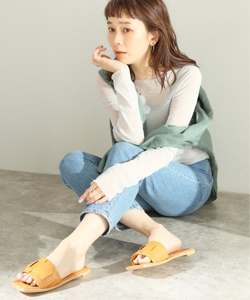 JOURNAL STANDARD（ジャーナルスタンダード）の「シアーネットクルーネックプルオーバー◆（Tシャツ/カットソー・レディース・パープル/グレー/ナチュラル・FREE）」の12枚目の写真