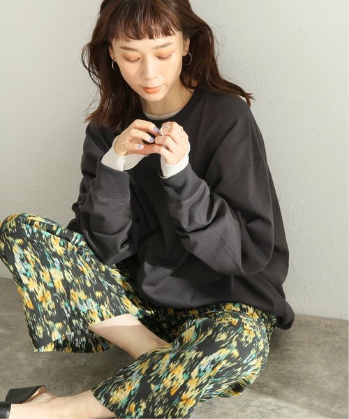 JOURNAL STANDARD（ジャーナルスタンダード）の「シアーネットクルーネックプルオーバー◆（Tシャツ/カットソー・レディース・パープル/グレー/ナチュラル・FREE）」の17枚目の写真