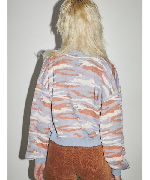 PAMEO POSE（パメオポーズ）の「Heaven Clouds Cardigan（カーディガン/ボレロ・レディース・スカイブルー/グレー/ネイビー・FREE）」の19枚目の写真