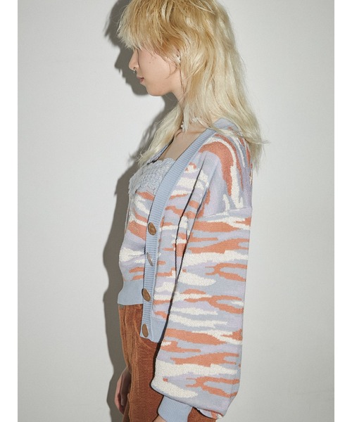 PAMEO POSE（パメオポーズ）の「Heaven Clouds Cardigan（カーディガン/ボレロ・レディース・スカイブルー/グレー/ネイビー・FREE）」の14枚目の写真