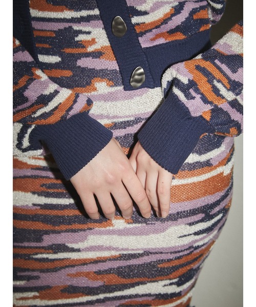 PAMEO POSE（パメオポーズ）の「Heaven Clouds Cardigan（カーディガン/ボレロ・レディース・スカイブルー/グレー/ネイビー・FREE）」の15枚目の写真