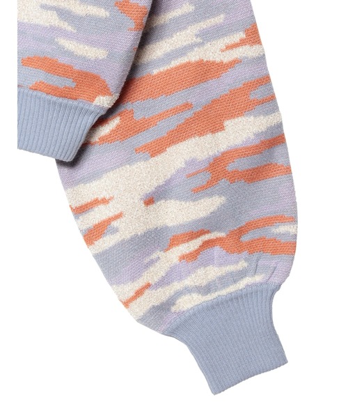 PAMEO POSE（パメオポーズ）の「Heaven Clouds Cardigan（カーディガン/ボレロ・レディース・スカイブルー/グレー/ネイビー・FREE）」の5枚目の写真