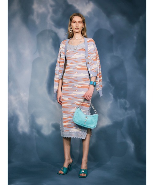 PAMEO POSE（パメオポーズ）の「Heaven Clouds Cardigan（カーディガン/ボレロ・レディース・スカイブルー/グレー/ネイビー・FREE）」の22枚目の写真