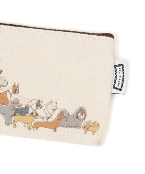 Fishs Eddy(フィッシュエディ)]ペンケースドッグ（ステーショナリー