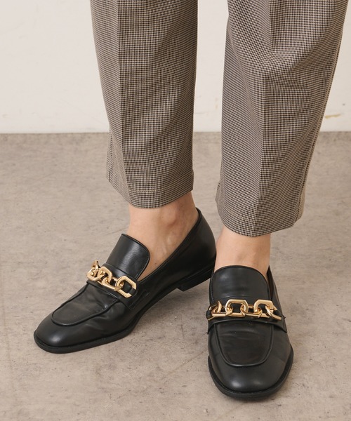 Lui's（ルイス）の「チェーンローファー（ローファー・レディース・ブラック・23.5cm/24.5cm）」の10枚目の写真