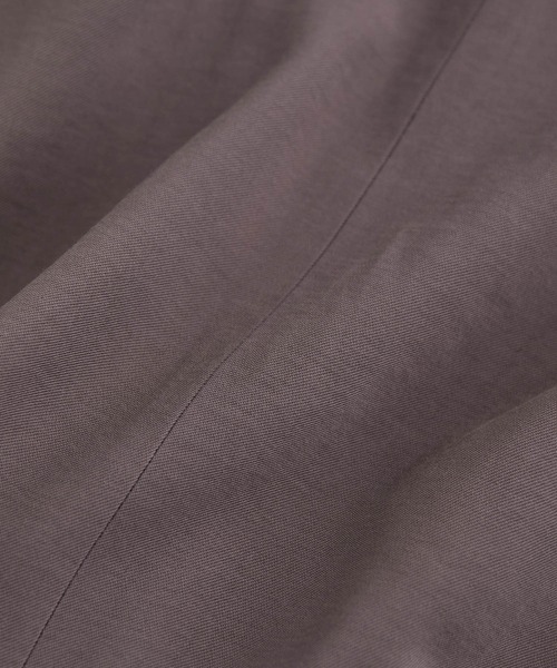 VIS（ビス）の「【セットアップ対応】ゆったりシルエット。ピーチ起毛ダブルテーラード（テーラードジャケット・レディース・ダークブラウン/ベージュ系その他/モスグリーン・FREE）」の11枚目の写真