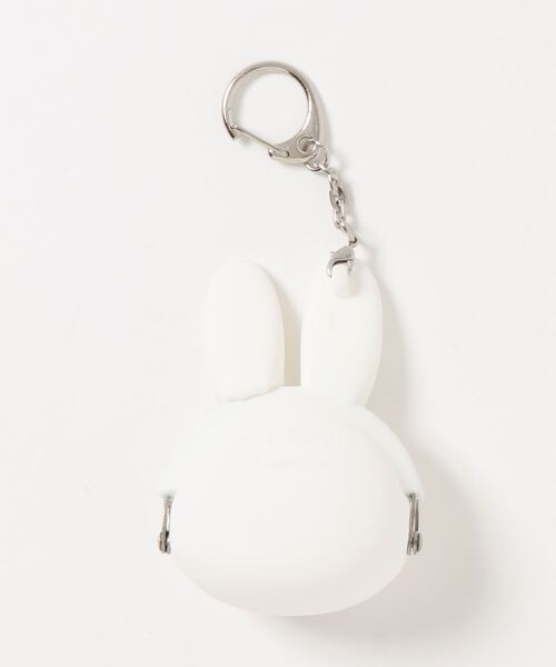 Miffy（ ミッフィー）の「mimi POCHI BABY miffy キーリング付がま口ミニケース（キーホルダー・レディース・ブラック/ホワイト・FREE）」の5枚目の写真