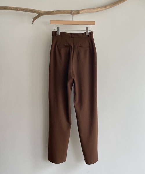 CANAL JEAN（キャナルジーン）の「via j(ヴィアジェイ) レーヨンポリタックパンツ（その他パンツ・レディース・チャコールグレー/ブラウン/ブラック・SMALL/MEDIUM）」の10枚目の写真