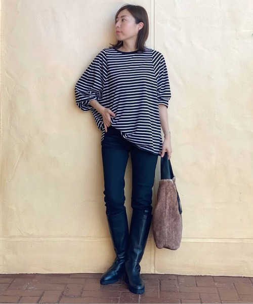 VIOLAd'ORO（ヴィオラドーロ）の「【VIOLAd'ORO(ヴィオラドーロ)】エコファーショルダーバッグ（ショルダーバッグ・レディース・ベージュ・FREE）」の8枚目の写真