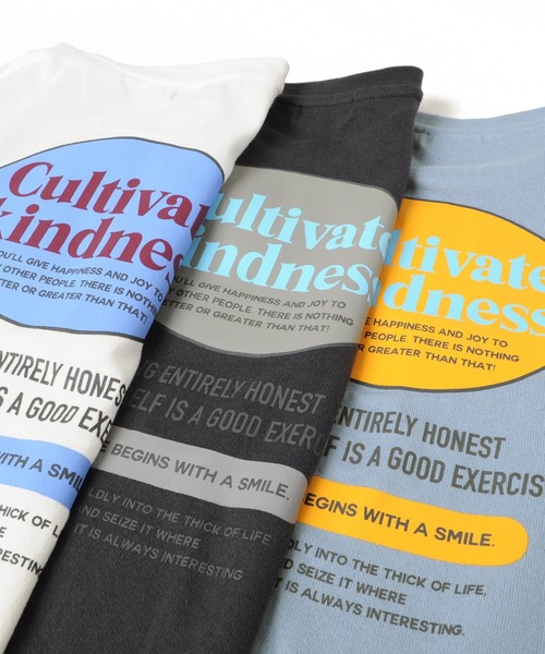 GLAZOS(グラソス)の「厚手天竺・ドロップショルダー切替オーバルバックプリント長袖Tシャツ(Tシャツ/カットソー・キッズ・ライトブルー/ホワイト/チャコールグレー・130cm/150cm/140cm/170cm/160cm)」の11枚目の写真