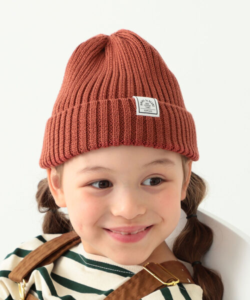 B:MING by BEAMS（ビーミングバイビームス）の「B:MING by BEAMS / リブ ワッチキャップ（ニットキャップ/ビーニー・キッズ・パープル/レッド系その他7/ライトグレー/イエロー系その他5/ブラウン/グリーン・S(51-53cm)/M(54-56cm)）」の6枚目の写真