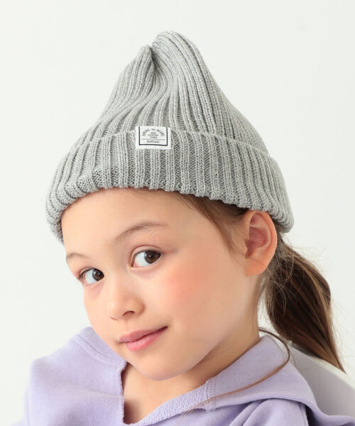 B:MING by BEAMS（ビーミングバイビームス）の「B:MING by BEAMS / リブ ワッチキャップ（ニットキャップ/ビーニー・キッズ・パープル/レッド系その他7/ライトグレー/イエロー系その他5/ブラウン/グリーン・S(51-53cm)/M(54-56cm)）」の7枚目の写真