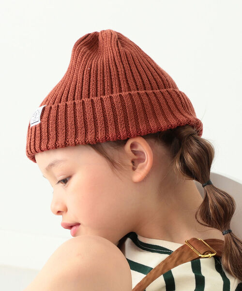 B:MING by BEAMS（ビーミングバイビームス）の「B:MING by BEAMS / リブ ワッチキャップ（ニットキャップ/ビーニー・キッズ・パープル/レッド系その他7/ライトグレー/イエロー系その他5/ブラウン/グリーン・S(51-53cm)/M(54-56cm)）」の9枚目の写真