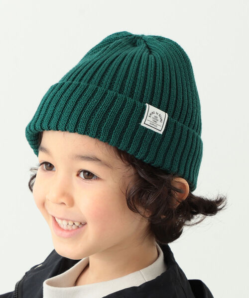 B:MING by BEAMS（ビーミングバイビームス）の「B:MING by BEAMS / リブ ワッチキャップ（ニットキャップ/ビーニー・キッズ・パープル/レッド系その他7/ライトグレー/イエロー系その他5/ブラウン/グリーン・S(51-53cm)/M(54-56cm)）」の11枚目の写真