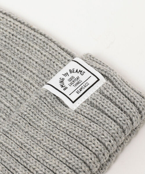 B:MING by BEAMS（ビーミングバイビームス）の「B:MING by BEAMS / リブ ワッチキャップ（ニットキャップ/ビーニー・キッズ・パープル/レッド系その他7/ライトグレー/イエロー系その他5/ブラウン/グリーン・S(51-53cm)/M(54-56cm)）」の22枚目の写真