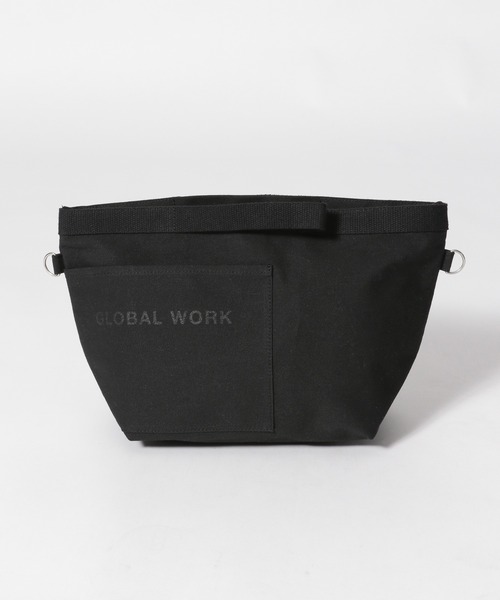 GLOBAL WORK（グローバルワーク）の「MYSTYLE トートM/959101（トートバッグ・レディース・ブラック/ベージュ/オフホワイト/ライトグリーン・FREE）」の2枚目の写真