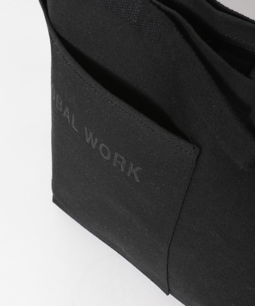 GLOBAL WORK（グローバルワーク）の「MYSTYLE トートM/959101（トートバッグ・レディース・ブラック/ベージュ/オフホワイト/ライトグリーン・FREE）」の7枚目の写真