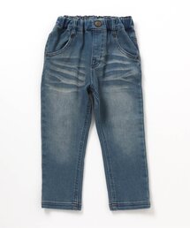 ラフデニムパンツ_ストレッチ 10分丈