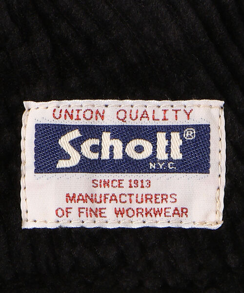 schott(ショット)の「Schott/ショット/CORDUROY DOUBLE PLEATS WIDE PANTS/コーデュロイ 2タック ワイドパンツ(その他パンツ・メンズ・ホワイト/ベージュ/ブラック・MEDIUM/LARGE/X-LARGE/SMALL/FREE)」の4枚目の写真