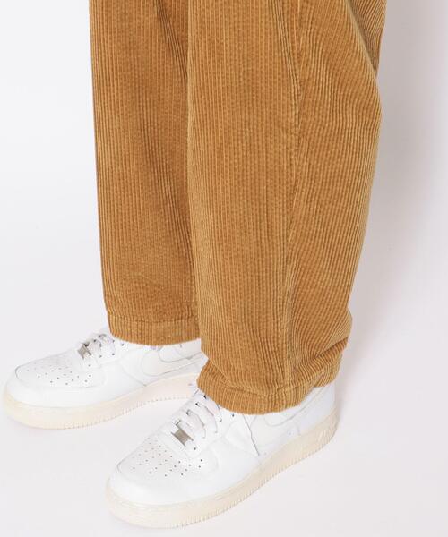 schott（ショット）の「Schott/ショット/CORDUROY DOUBLE PLEATS WIDE PANTS/コーデュロイ 2タック ワイドパンツ（その他パンツ・メンズ・ホワイト/ベージュ/ブラック・MEDIUM/LARGE/X-LARGE/SMALL/FREE）」の10枚目の写真