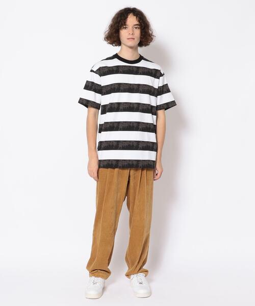 schott（ショット）の「Schott/ショット/CORDUROY DOUBLE PLEATS WIDE PANTS/コーデュロイ 2タック ワイドパンツ（その他パンツ・メンズ・ホワイト/ベージュ/ブラック・MEDIUM/LARGE/X-LARGE/SMALL/FREE）」の12枚目の写真