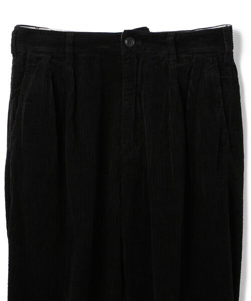 schott（ショット）の「Schott/ショット/CORDUROY DOUBLE PLEATS WIDE PANTS/コーデュロイ 2タック ワイドパンツ（その他パンツ・メンズ・ホワイト/ベージュ/ブラック・MEDIUM/LARGE/X-LARGE/SMALL/FREE）」の14枚目の写真
