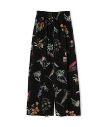 caban | CABaN シルク ボタニカルプリント イージーパンツ(その他パンツ)