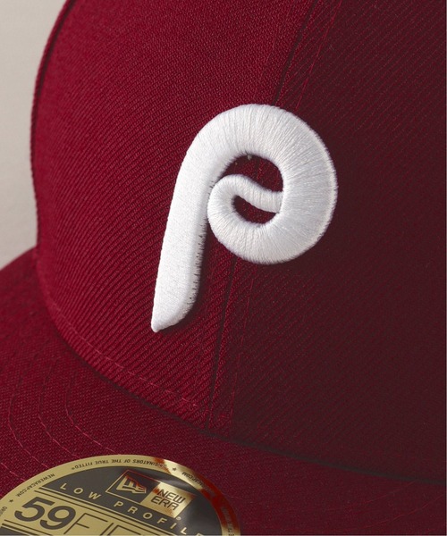 NEW ERA(ニューエラ)の「【NEW ERA / ニューエラ】フィラデルフィアフィリーズ 59FIFTY LOW PROF(キャップ・メンズ・ボルドー・LARGE)」の8枚目の写真