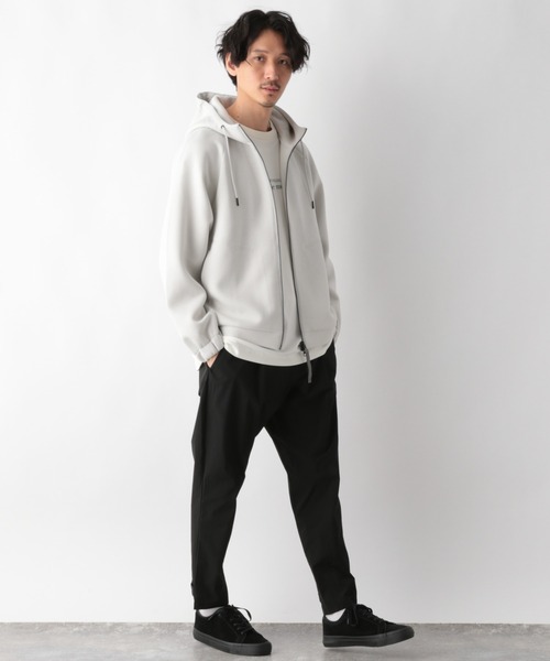 GLOBAL WORK（グローバルワーク）の「【Blintw】テックZIPパーカー/228021（パーカー・メンズ・ブラック/グレー・MEDIUM/LARGE）」の3枚目の写真