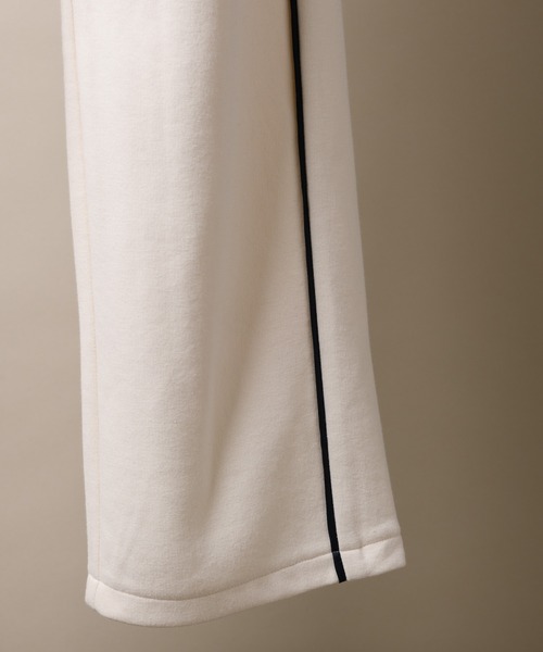 LA BELLE ETUDE(ラベルエチュード)の「ウエストフリル配色ラインスウェットパンツ(スウェットパンツ・レディース・ホワイト/チャコールグレー・S/M)」の13枚目の写真