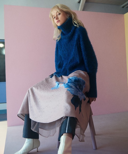 LA BELLE ETUDE(ラベルエチュード)の「ウエストフリル配色ラインスウェットパンツ(スウェットパンツ・レディース・ホワイト/チャコールグレー・S/M)」の16枚目の写真