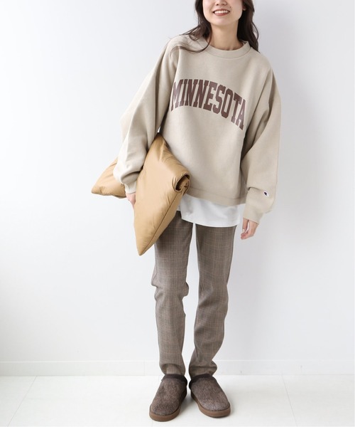 JOURNAL STANDARD relume(ジャーナルスタンダード レリューム)の「チェックイージースキニーパンツ◆(その他パンツ・レディース・ベージュ/グレー・38/36)」の10枚目の写真