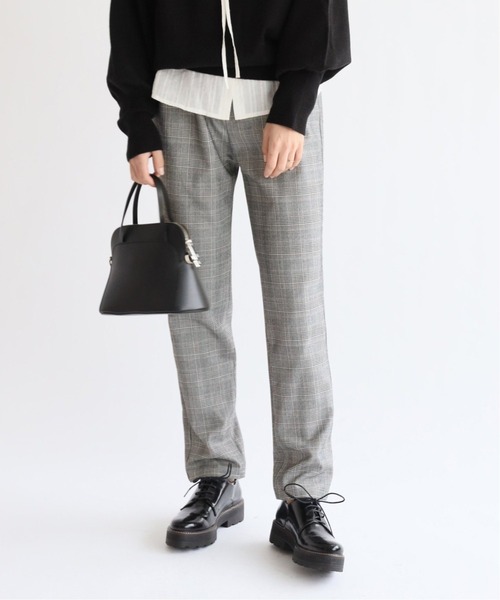 JOURNAL STANDARD relume(ジャーナルスタンダード レリューム)の「チェックイージースキニーパンツ◆(その他パンツ・レディース・ベージュ/グレー・38/36)」の22枚目の写真