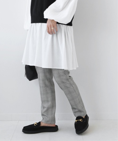 JOURNAL STANDARD relume(ジャーナルスタンダード レリューム)の「チェックイージースキニーパンツ◆(その他パンツ・レディース・ベージュ/グレー・38/36)」の21枚目の写真