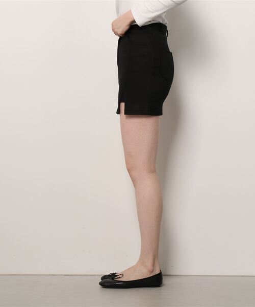 WC（ダブル シー）の「タイトスリットスカパン（スカート・レディース・ブラック/アイボリー・FREE）」の3枚目の写真