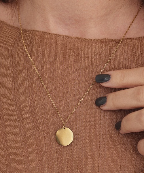 CENE（セネ）の「【CENE】セネ/コインネックレス（ネックレス・レディース・ゴールド・FREE）」の4枚目の写真